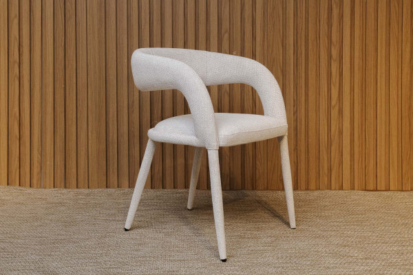 CADEIRA DE JANTAR TEC OFF WHITE 30043
