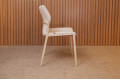 CADEIRA DE JANTAR AÇO OFF WHITE TEC LINHO 34352 CADEIRA DE JANTAR AÇO OFF WHITE TEC LINHO 34352