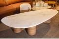 MESA DE CENTRO ORGÂNICA 1,60 TP CALACATA 34290 MESA DE CENTRO ORGÂNICA 1,60 TP CALACATA 34290