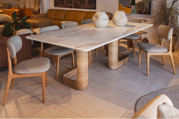MESA DE JANTAR TP CALACATA 220X120 34299