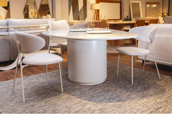 MESA DE JANTAR ORGÂNICA 150X120 FENDY 30059