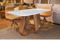 MESA DE JANTAR 155X090 ROUBLE 34952