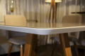 MESA DE JANTAR 135 QUADRADA OFFWHITE FOSCO 28477