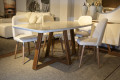 MESA DE JANTAR 180X90 OFFWHITE GLOSS 20090