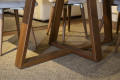 MESA DE JANTAR 180X90 OFFWHITE GLOSS 20090