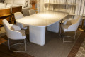 MESA DE JANTAR 219 BEGE CHAMPANHE OFFWHITE 28479