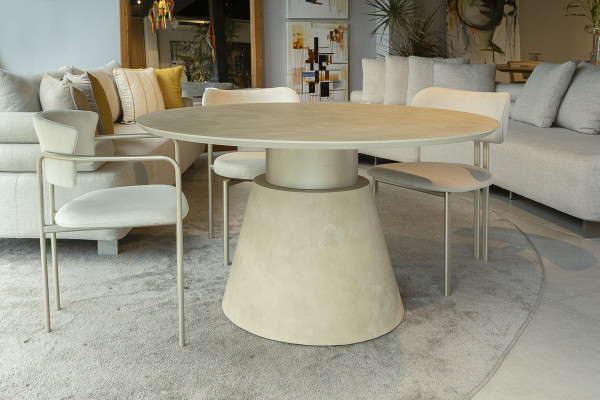 MESA DE JANTAR 135 DIAM TP CIMEN AVELA CHAMP 28979