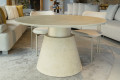 MESA DE JANTAR 135 DIAM TP CIMEN AVELA CHAMP 28979