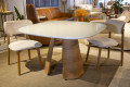 MESA DE JANTAR 120X120 CHAMP ROUBLE BRANCO 28506