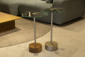 MESA LATERAL 55 DAMASCO METAL ACRIL OURO 28182 MESA LATERAL 55 DAMASCO METAL ACRIL OURO 28182