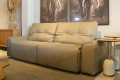 SOFA COURO RETRÁTIL E RECLINÁVEL 244 AVELA 28187