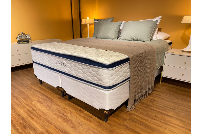 CAMA BOX CASAL 1,38X1,88 ONIX 25125