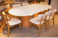 MESA DE JANTAR OBLONGA LACA MADEIRA OBLONGA 2,19 26232 MESA DE JANTAR OBLONGA LACA MADEIRA OBLONGA 2,19 26232