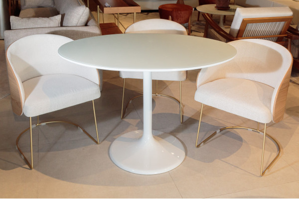 MESA DE JANTAR LACA OVAL  1,20 26043