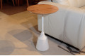 MESA LATERAL MADEIRA LACA 40 DIAM 26046