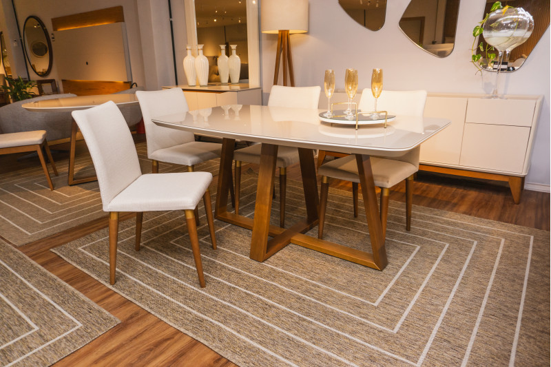 MESA DE JANTAR RET OFFWHITE 1,60 20089 MESA DE JANTAR RET OFFWHITE 1,60 20089