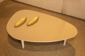 MESA DE CENTRO LACA BEGE DOURADO 1,00 24103