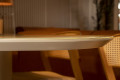 MESA DE JANTAR ORGÂNICA LACA BRANCA 1,30 23603