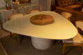 MESA DE JANTAR ORGÂNICA LACA BRANCA 1,30 23603