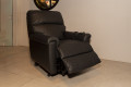 POLTRONA RECLINÁVEL COURO PRETO LIFT  15934
