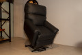 POLTRONA RECLINÁVEL COURO PRETO LIFT  15934