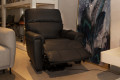 POLTRONA RECLINÁVEL COURO GRIGIO LIFT 15935