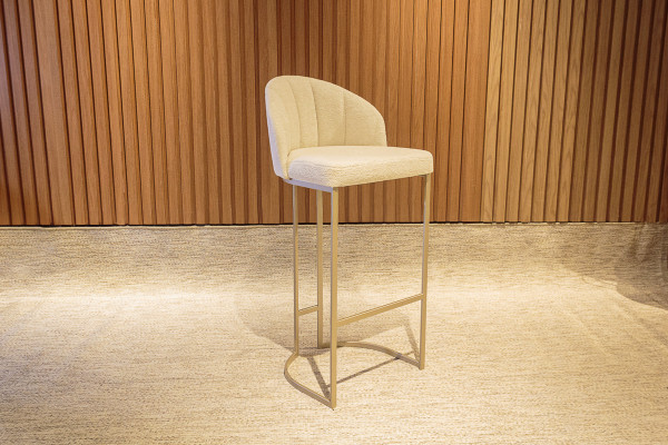 BANQUETA CHAMPANHE BOUCLE 26078