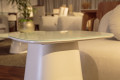 MESA LATERAL 60X45 FENDI FOSCO VIDRO 24654 MESA LATERAL 60X45 FENDI FOSCO VIDRO 24654