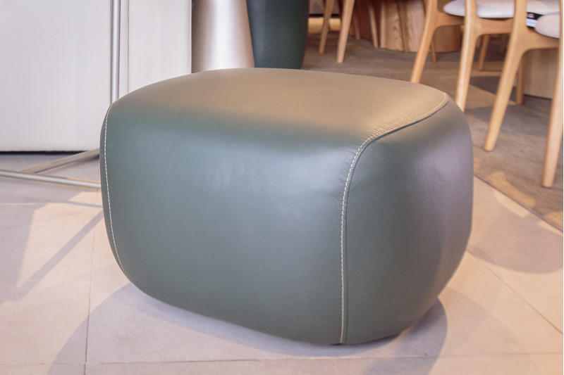 PUFF COURO VERDE 25903 PUFF COURO VERDE 25903