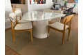 MESA DE JANTAR ORGÂNICA LACA BRANCA 1,30 23603