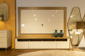 RACK 4 PORTAS OFF WHITE GLOSS 2,20 FREIJO 28481