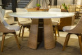 MESA DE JANTAR 120 CHAMPANHE ROUBLE VD BRANCO 28503