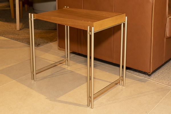 MESA LATERAL AÇO MADEIRA 24278